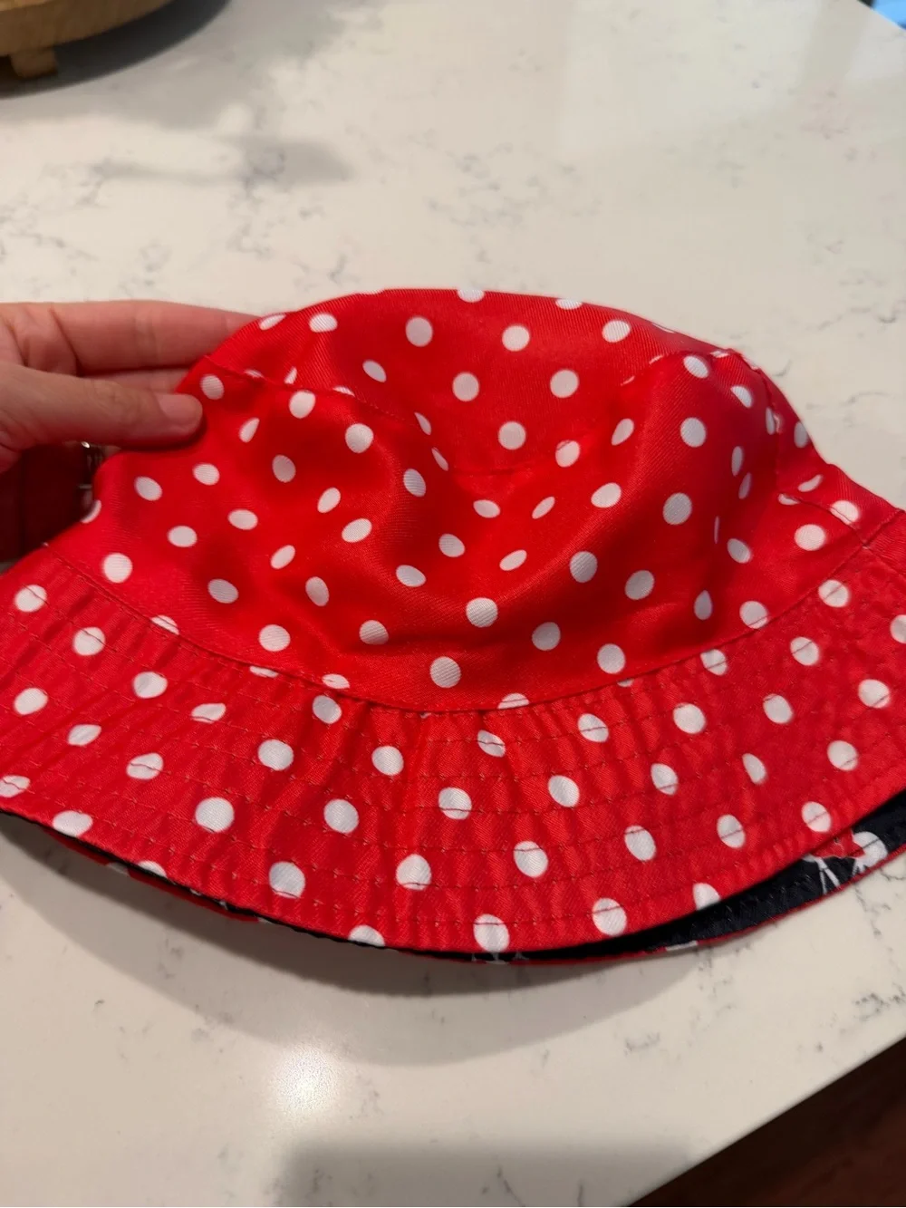 Minnie Mouse Toddler Girl Bucket Hat NWOT